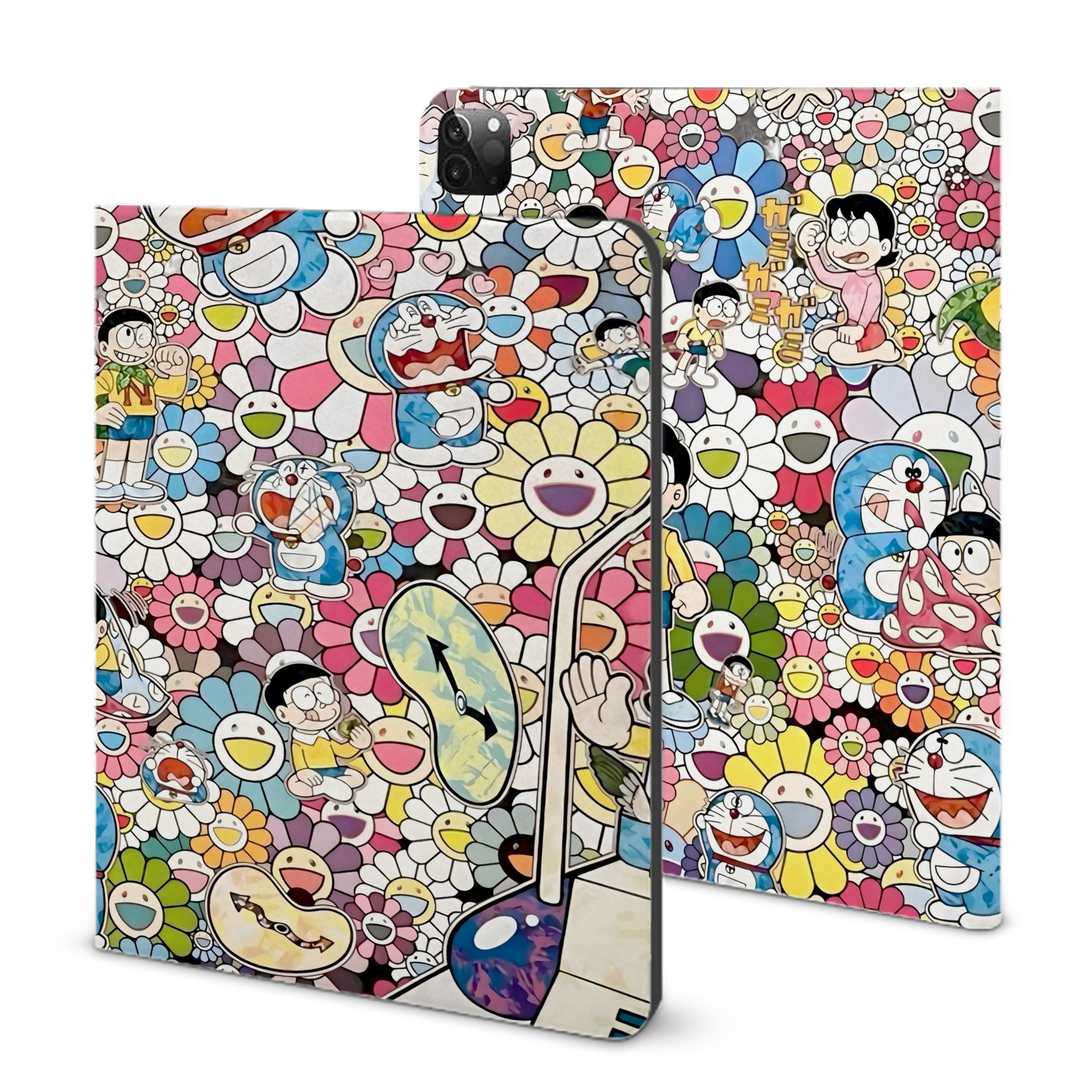 （画像用） ドラえもん Doraemon IPadケース ペンホルダー付き ブックスタイルデザイン